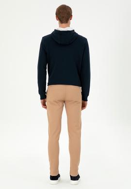 Erkek Camel Slim Fit Kanvas Pantolon - 50297578017