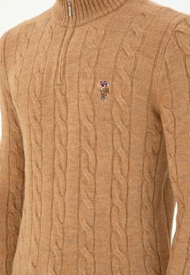 Erkek Camel Melanj Kazak - 50293140027