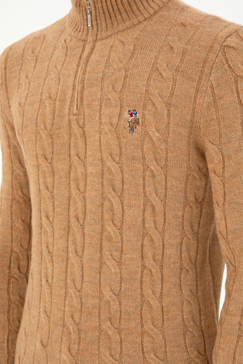 Erkek Camel Melanj Kazak - 50293140027