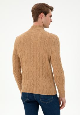 Erkek Camel Melanj Kazak - 50293140027