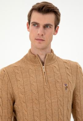 Erkek Camel Melanj Kazak - 50293140027