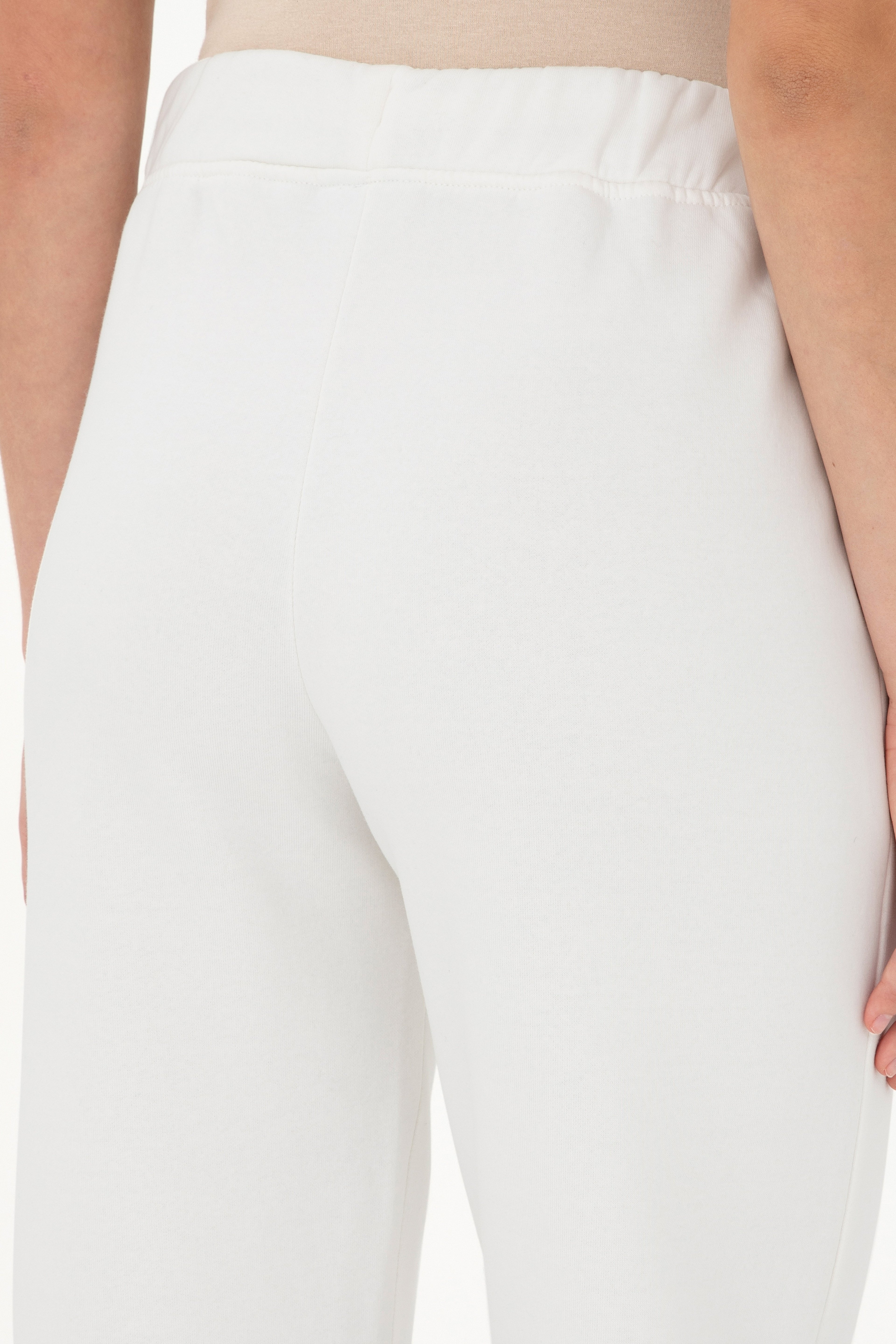 Kadın Ekru Jogger Eşofman Altı - Image 6