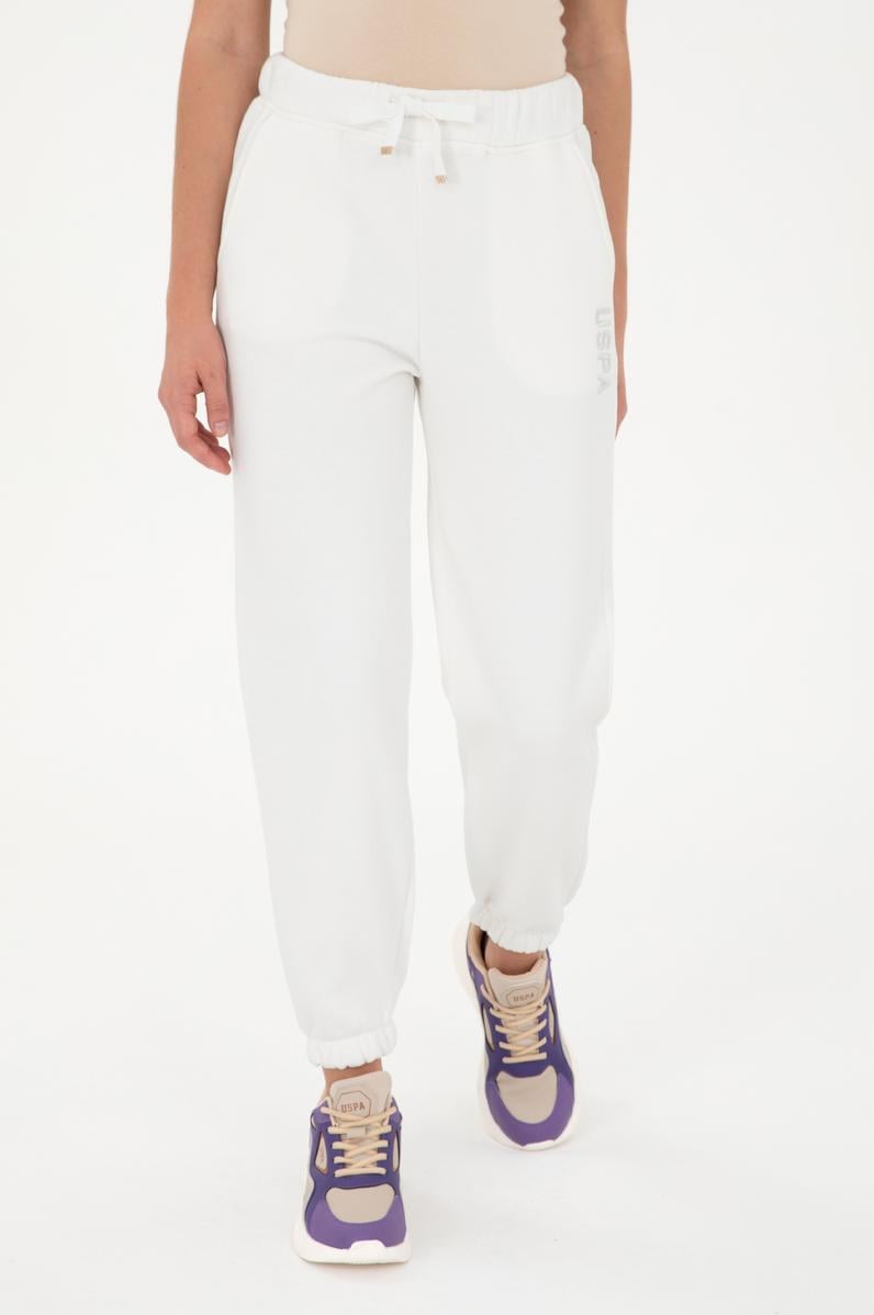 Kadın Ekru Jogger Eşofman Altı