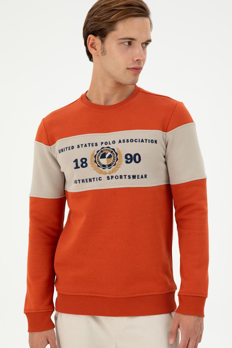 Erkek Kiremit Sweatshirt - 50296190017