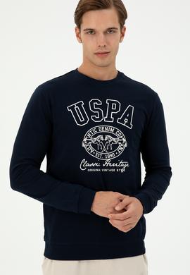 Erkek Lacivert Sweatshirt - 50290259006