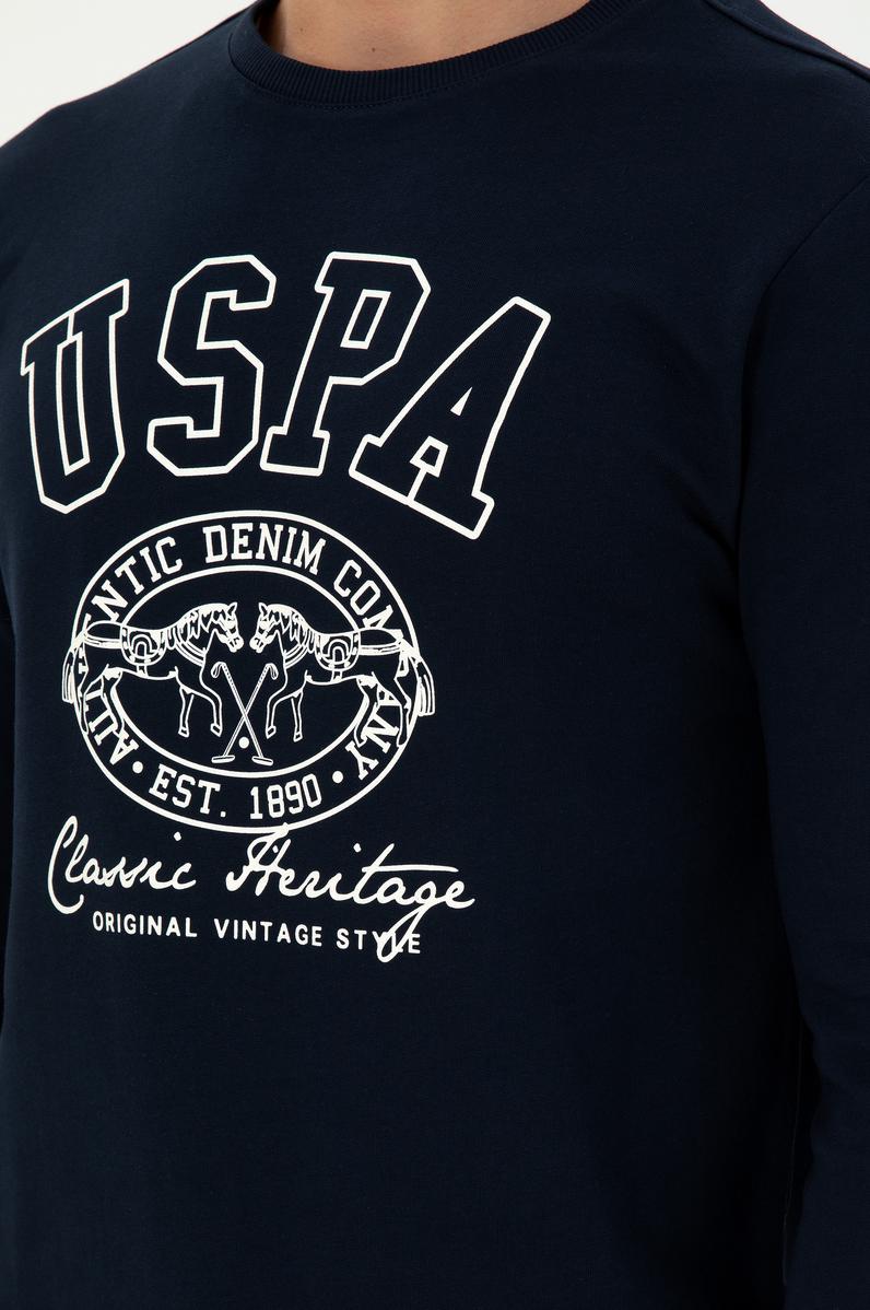 Erkek Lacivert Sweatshirt