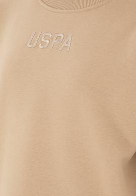 Kadın Kum Bisiklet Yaka Sweatshirt - 50294751070