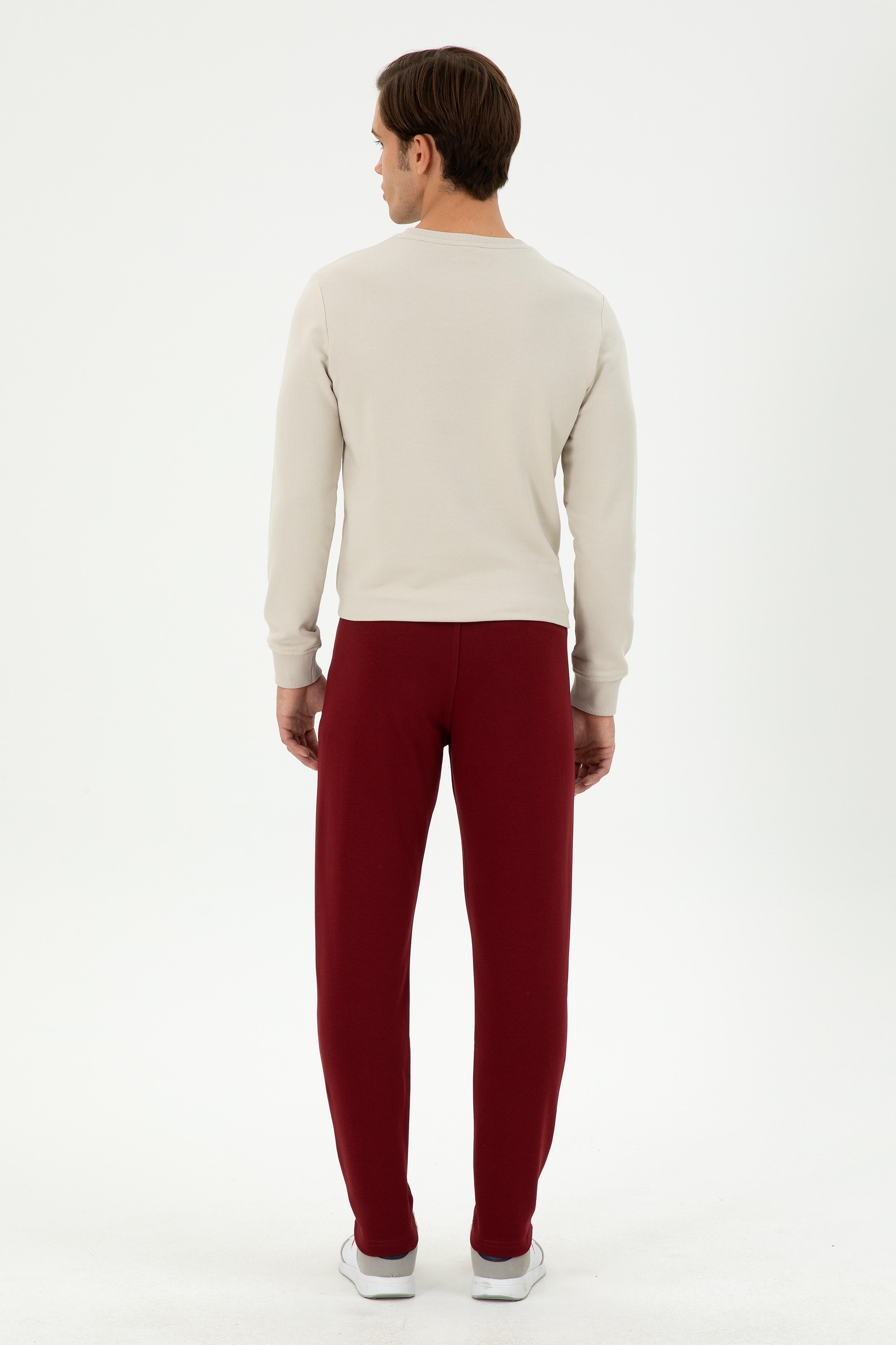 Erkek Bordo Eşofman Altı - Image 4