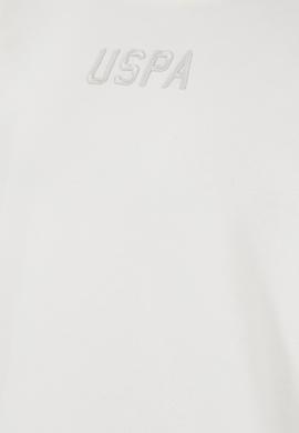 Kadın Ekru Bisiklet Yaka Sweatshirt - 50294751054