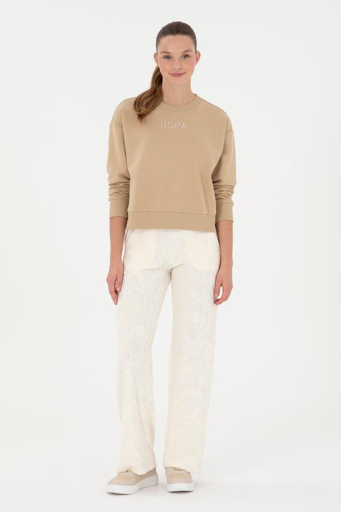 Kadın Krem Eşofman Altı