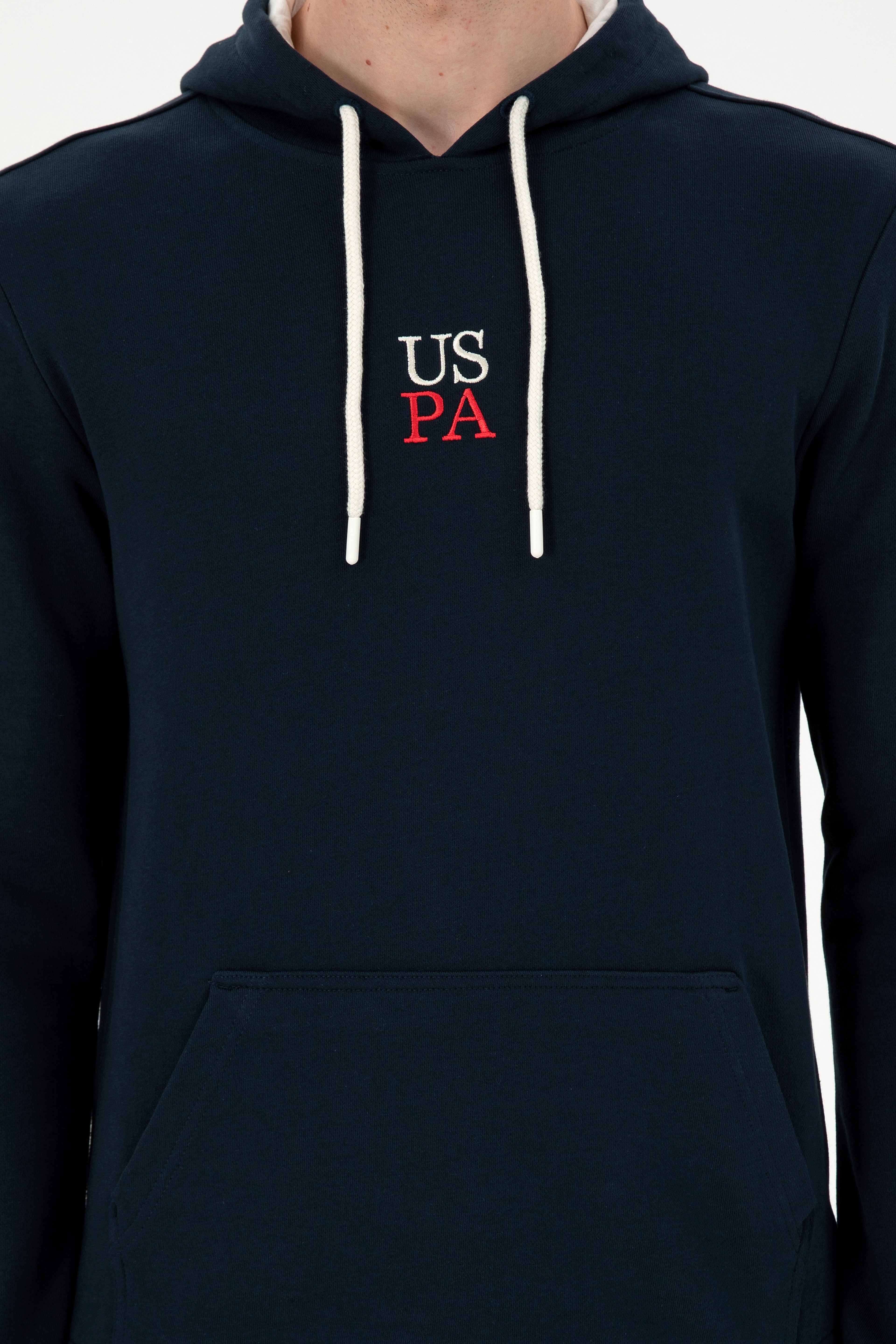 Erkek Lacivert Sweatshirt - Image 6