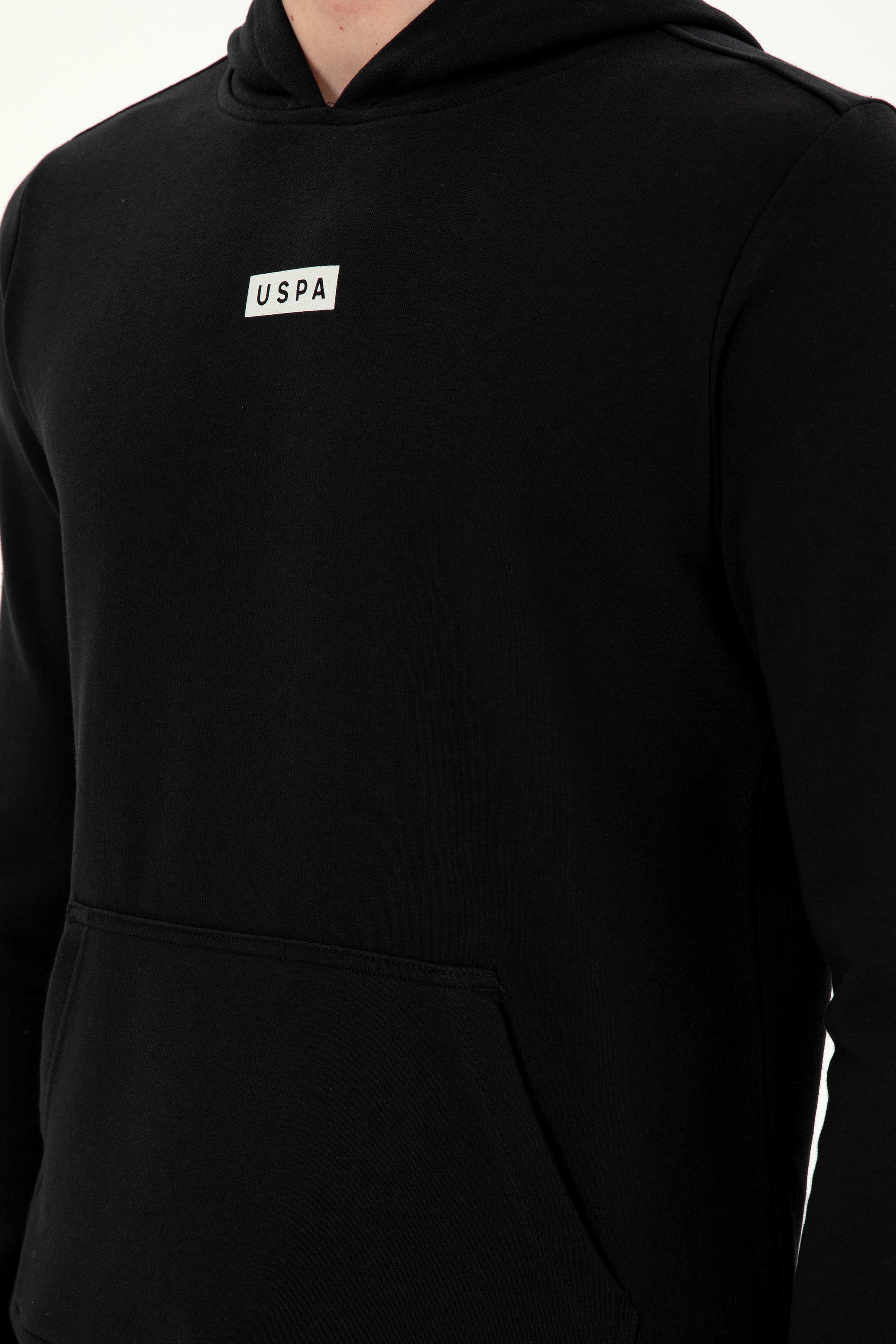 Erkek Siyah Sweatshirt - Image 7