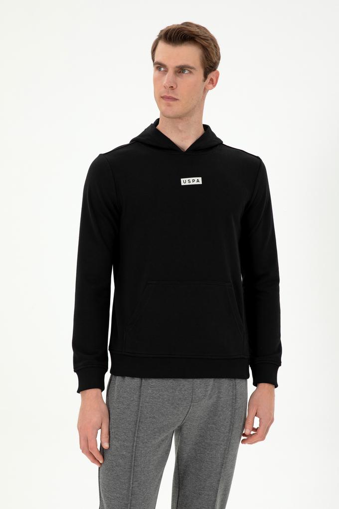 Erkek Siyah Sweatshirt