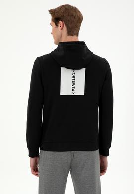 Erkek Siyah Sweatshirt - 50293359017