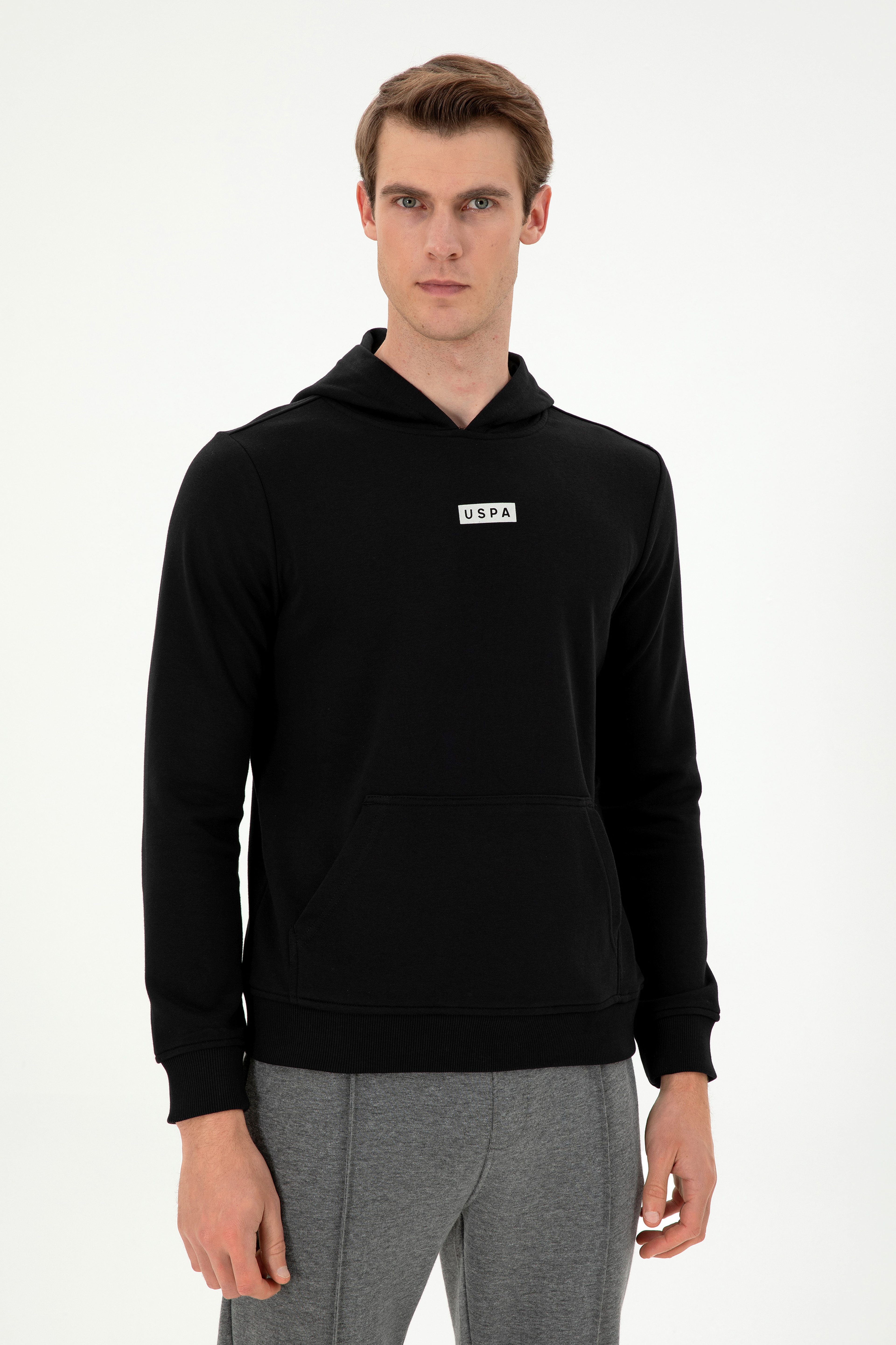 Erkek Siyah Sweatshirt