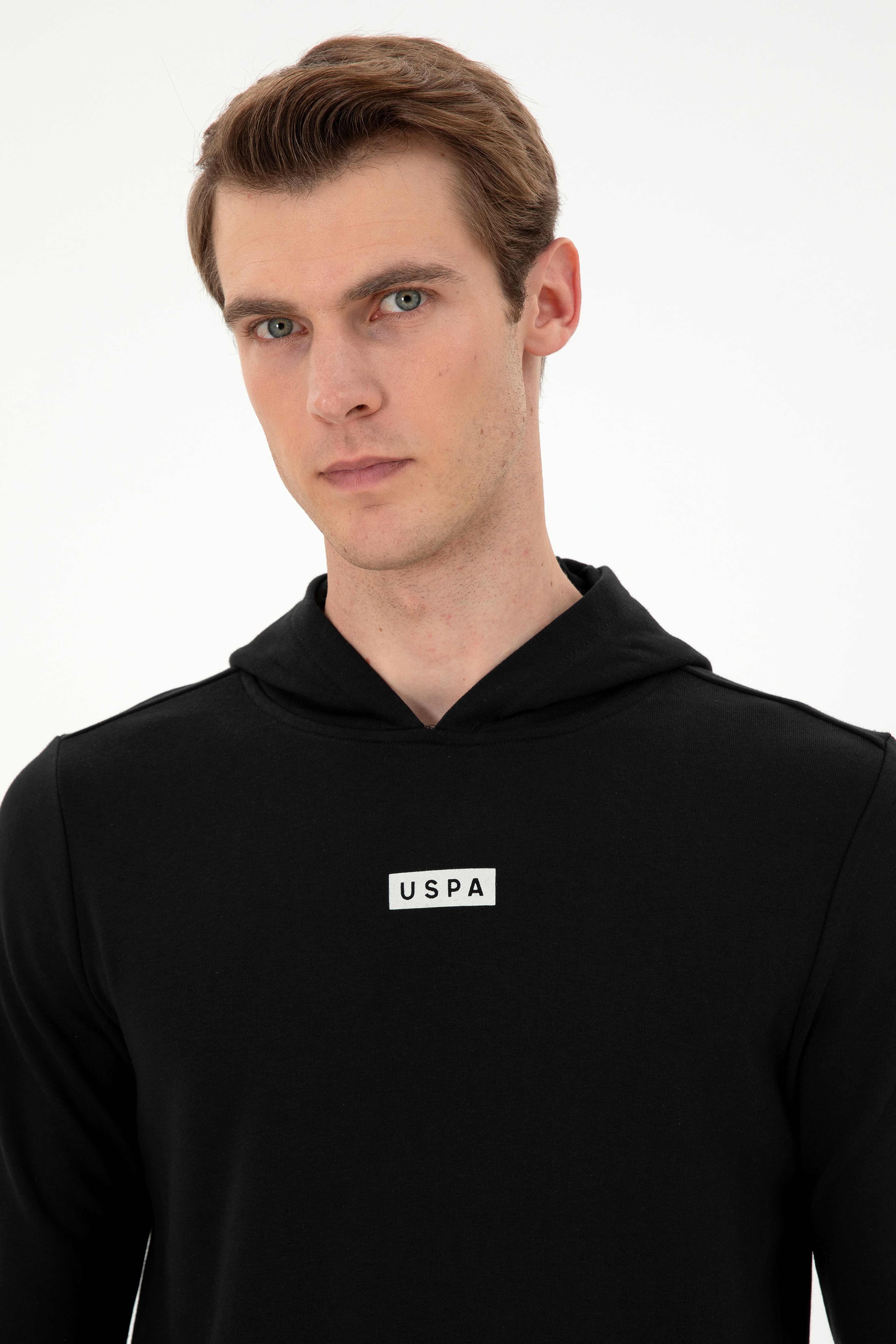 Erkek Siyah Sweatshirt - Image 2