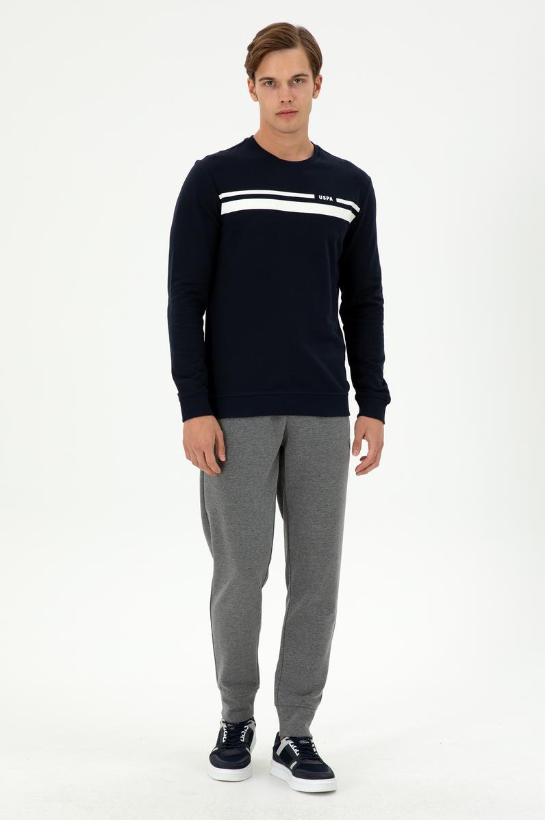 Erkek Antrasit Melanj Eşofman Altı