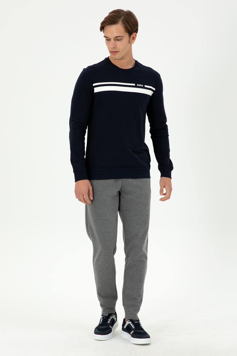 Erkek Antrasit Melanj Eşofman Altı - 50295195049