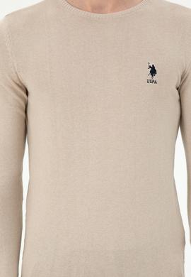 Erkek Taş Melanj Basic Kazak - 50288880044