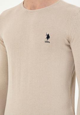 Erkek Taş Melanj Basic Kazak - 50288880044