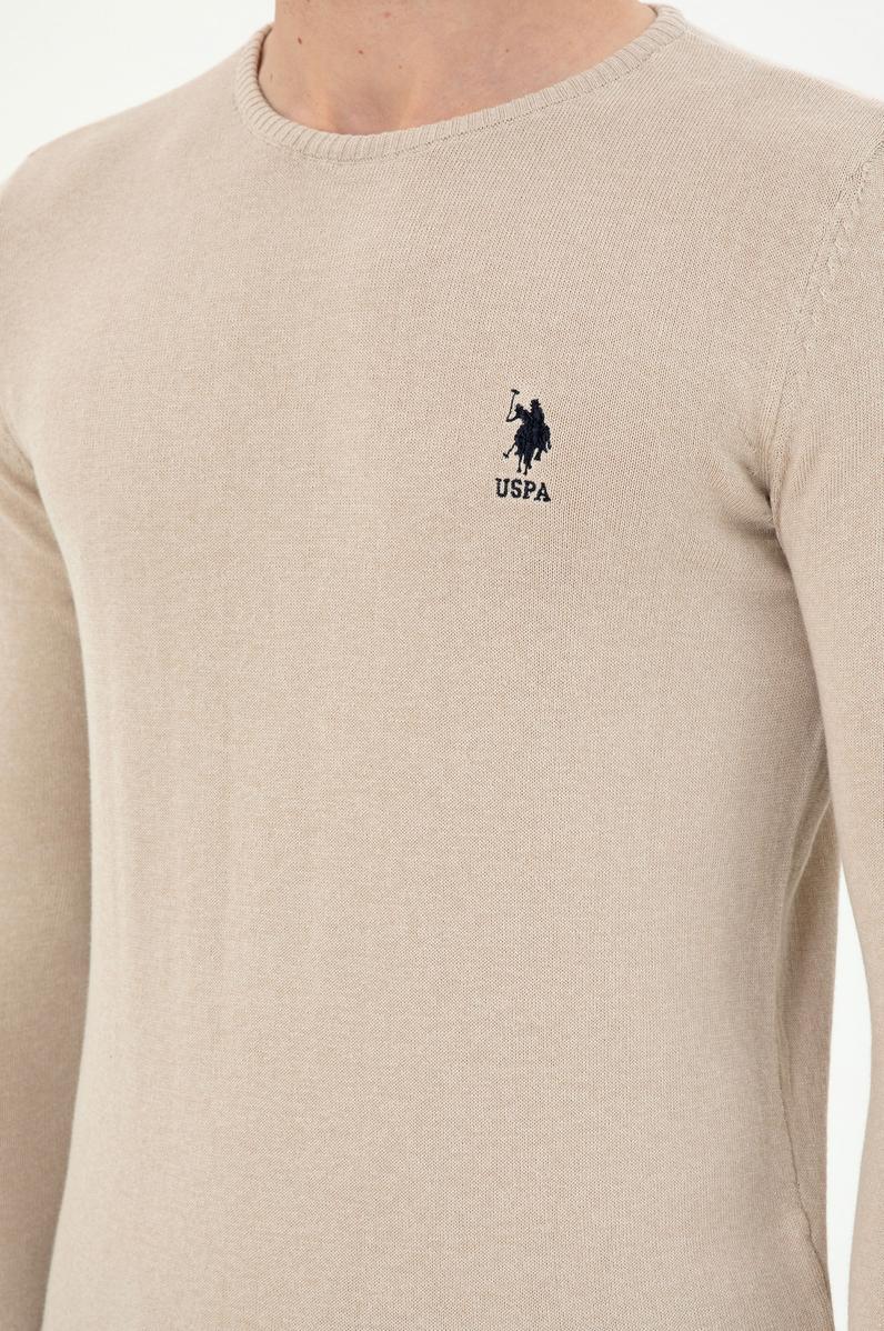 Erkek Taş Melanj Basic Kazak