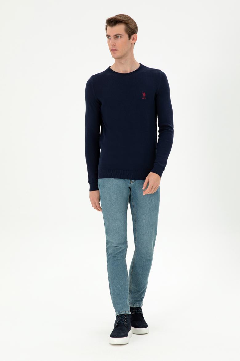 Erkek Lacivert Basic Kazak - 50288880008