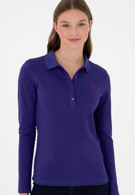 Kadın Mor Basic Sweatshirt - 50289541166