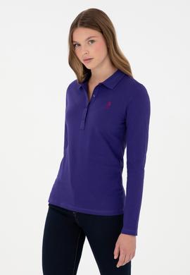 Kadın Mor Basic Sweatshirt - 50289541166