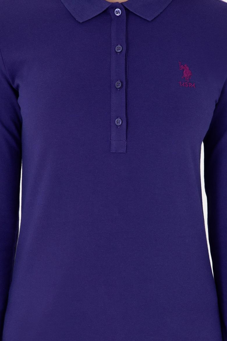 Kadın Mor Basic Sweatshirt - 50289541166