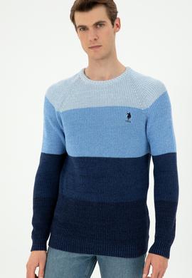 Erkek Lacivert Kazak - 50293017013