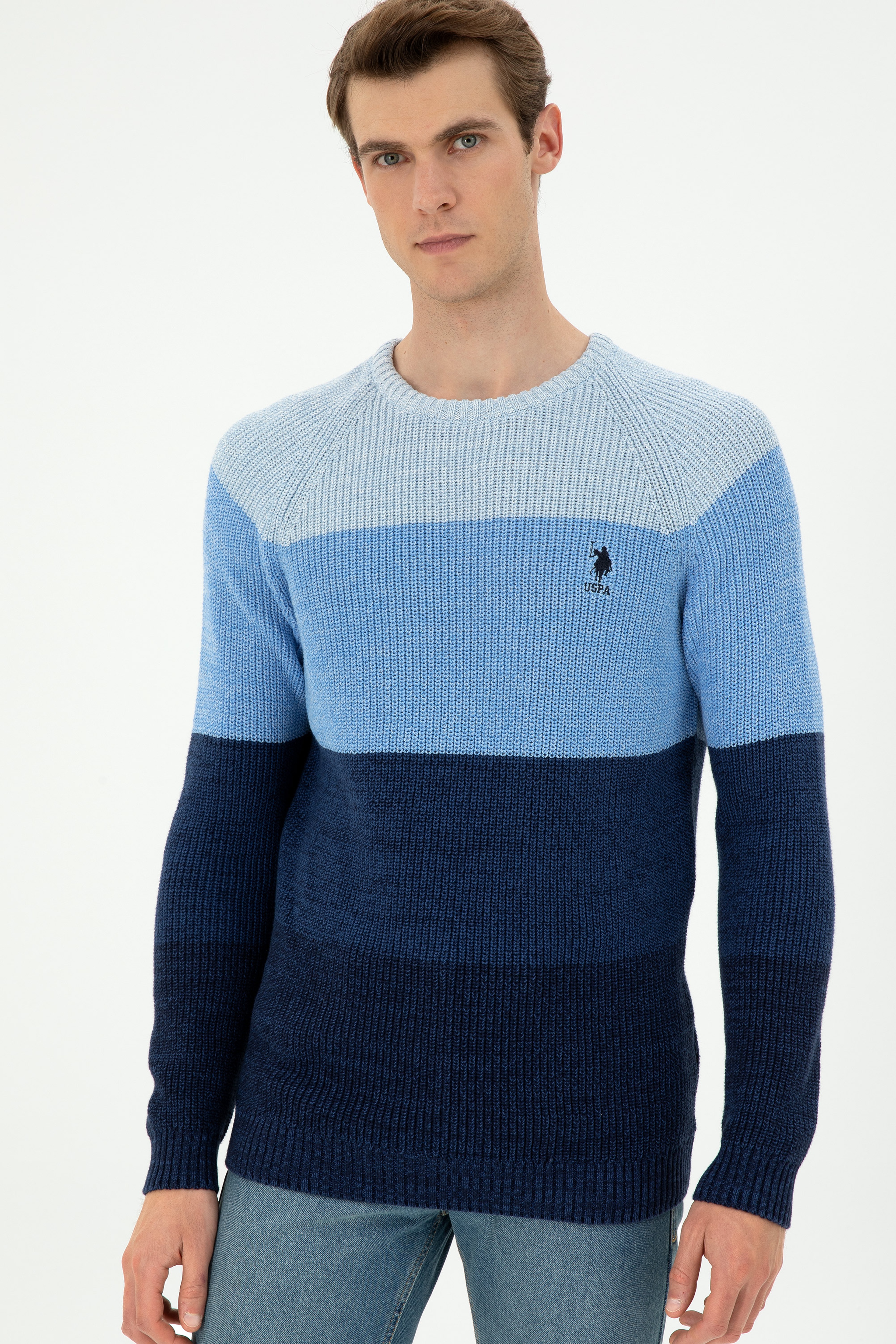 Erkek Lacivert Kazak