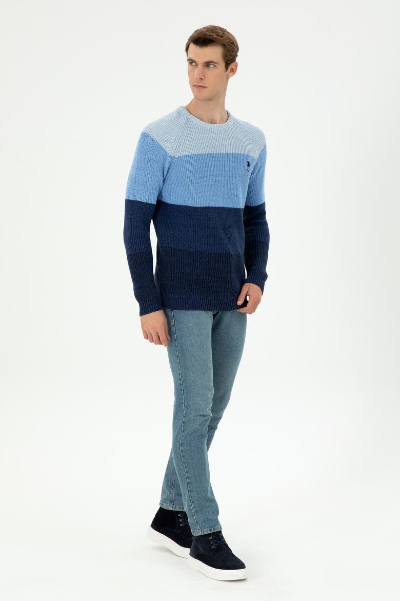 Erkek Lacivert Kazak - 50293017013