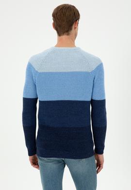 Erkek Lacivert Kazak - 50293017013