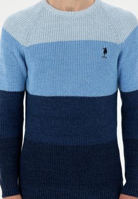 Erkek Lacivert Kazak - 50293017013