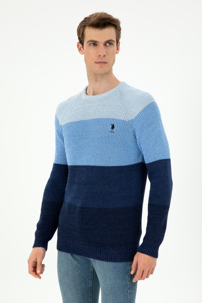 Erkek Lacivert Kazak