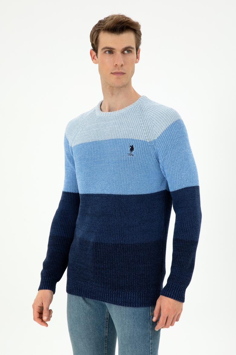 Erkek Lacivert Kazak