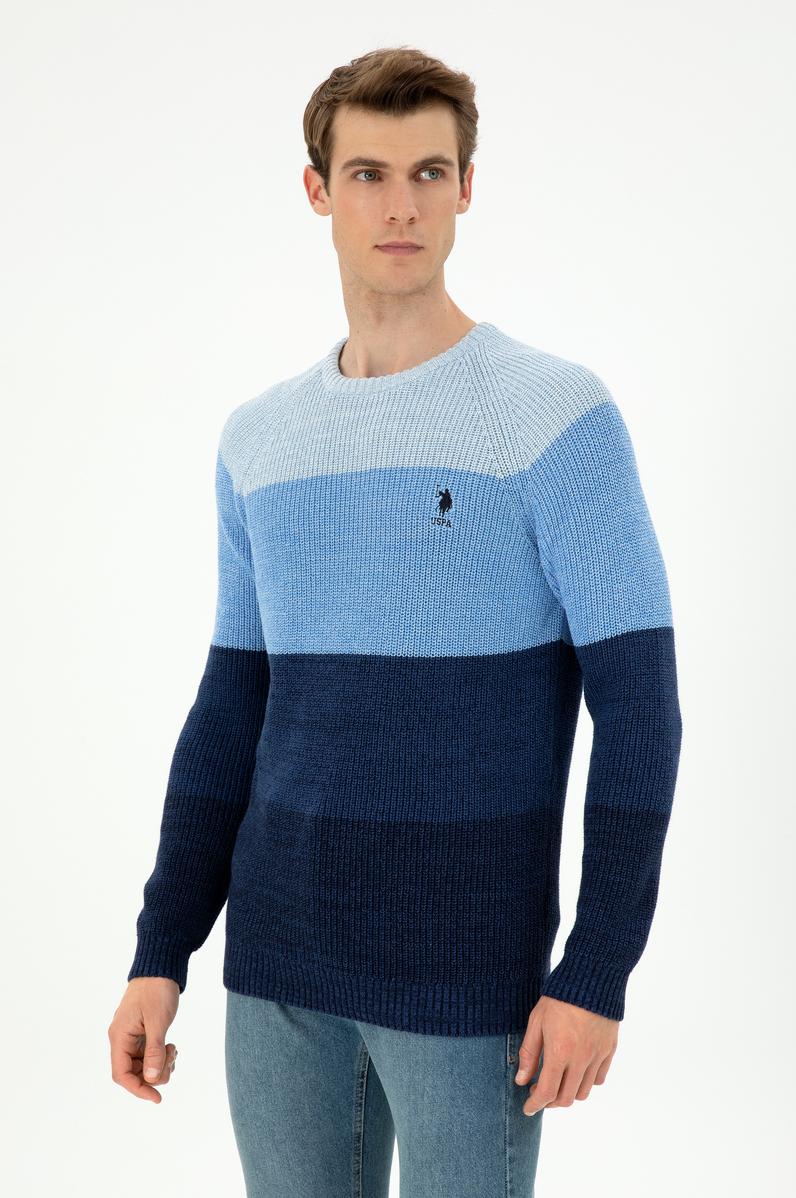 Erkek Lacivert Kazak