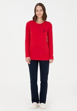 Kadın Kırmızı Pijama Takımı - 50303412004