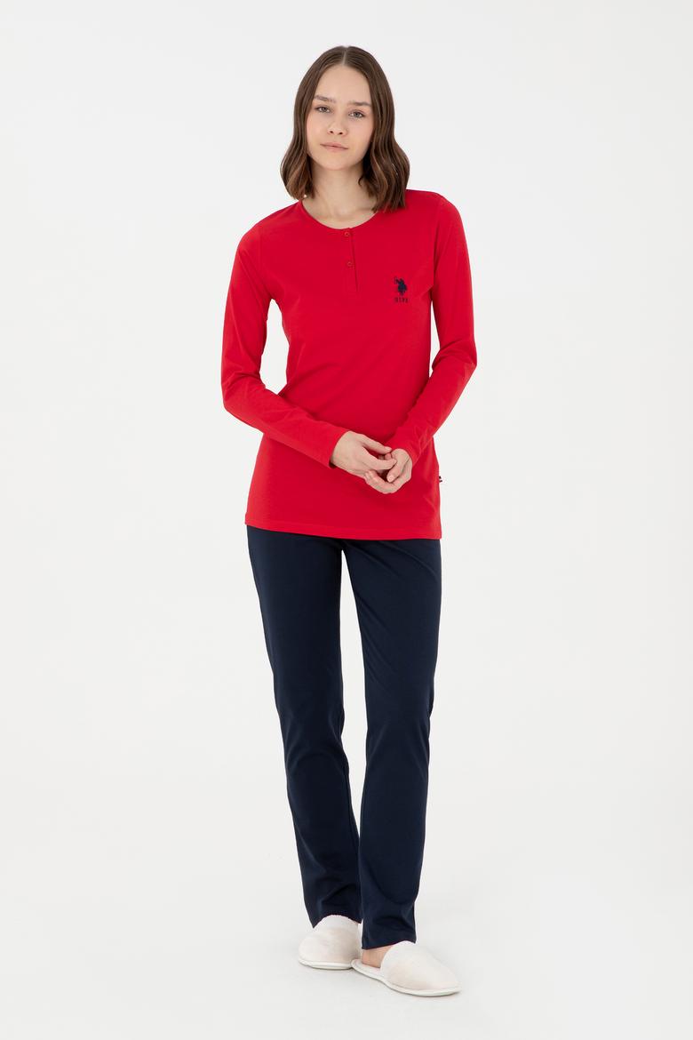 Kadın Kırmızı Pijama Takımı - 50303412004