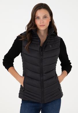 Kadın Siyah Yelek - 50289555008