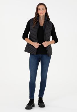 Kadın Siyah Yelek - 50289555008