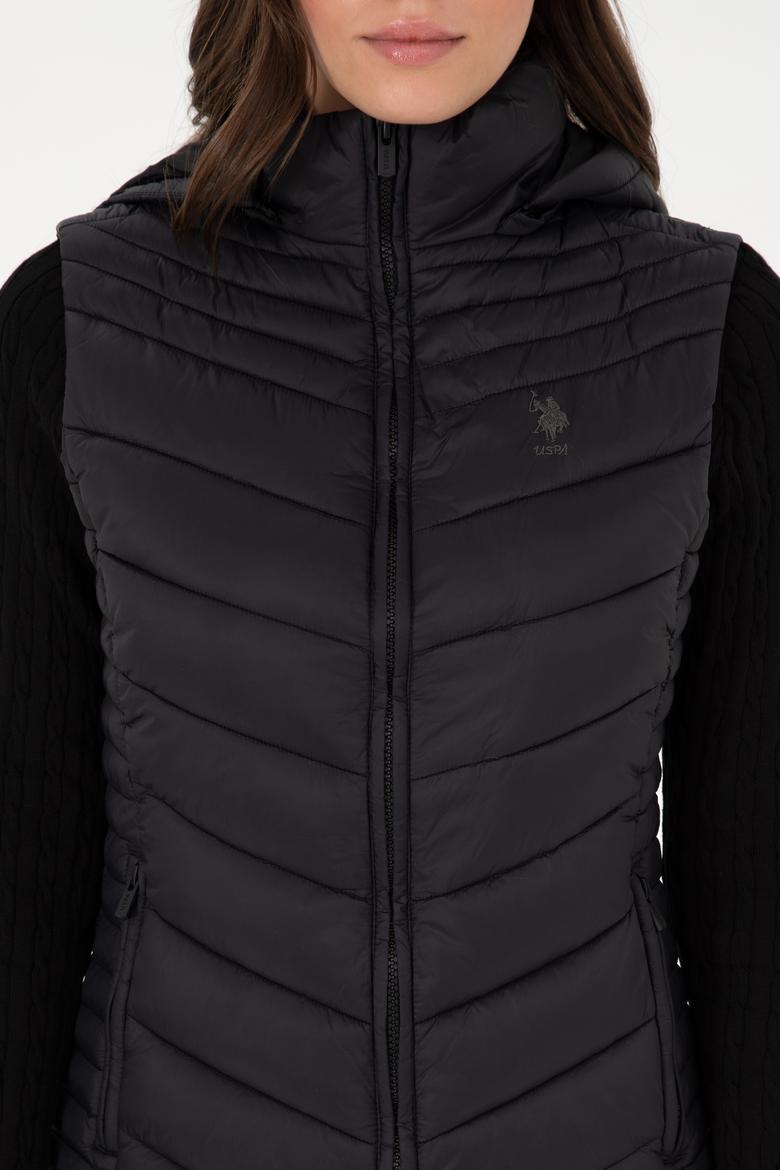 Kadın Siyah Yelek - 50289555008