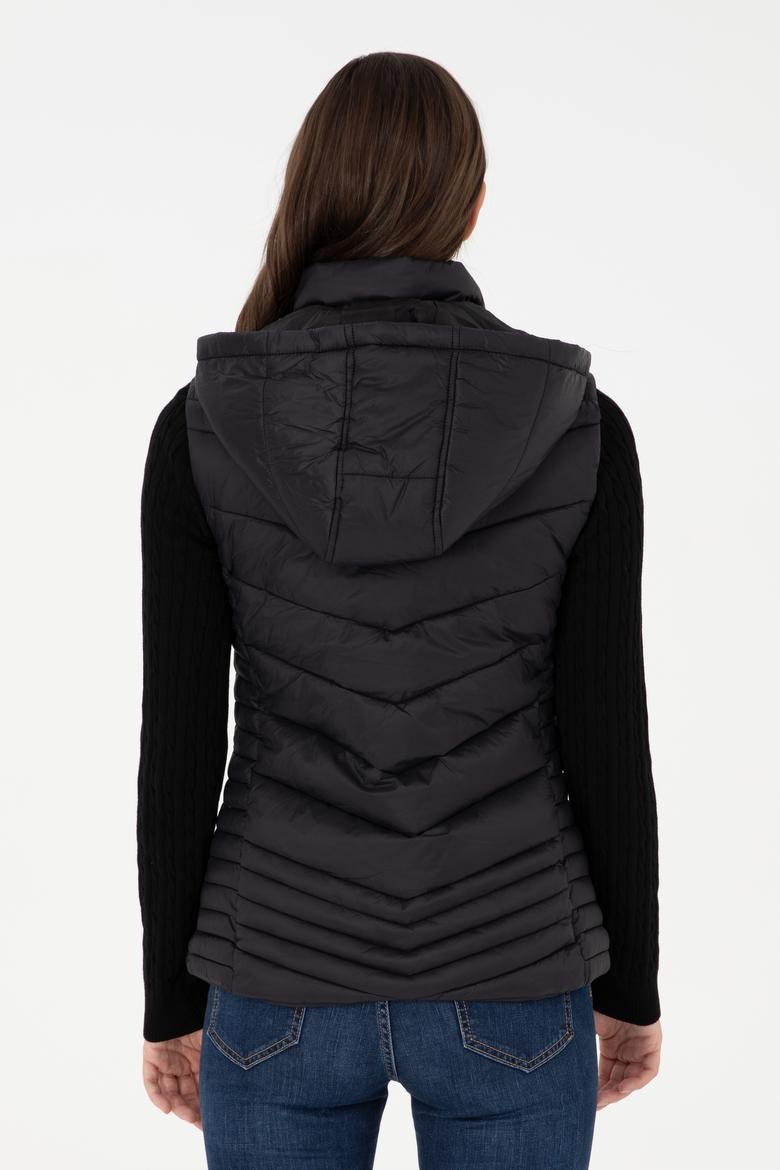 Kadın Siyah Yelek - 50289555008