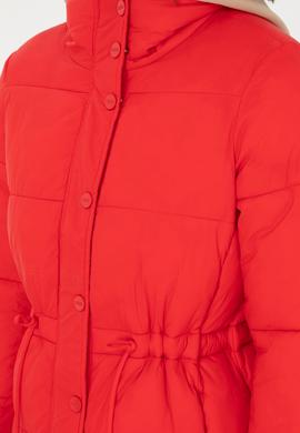 Kadın Kırmızı Kaban - 50291304044