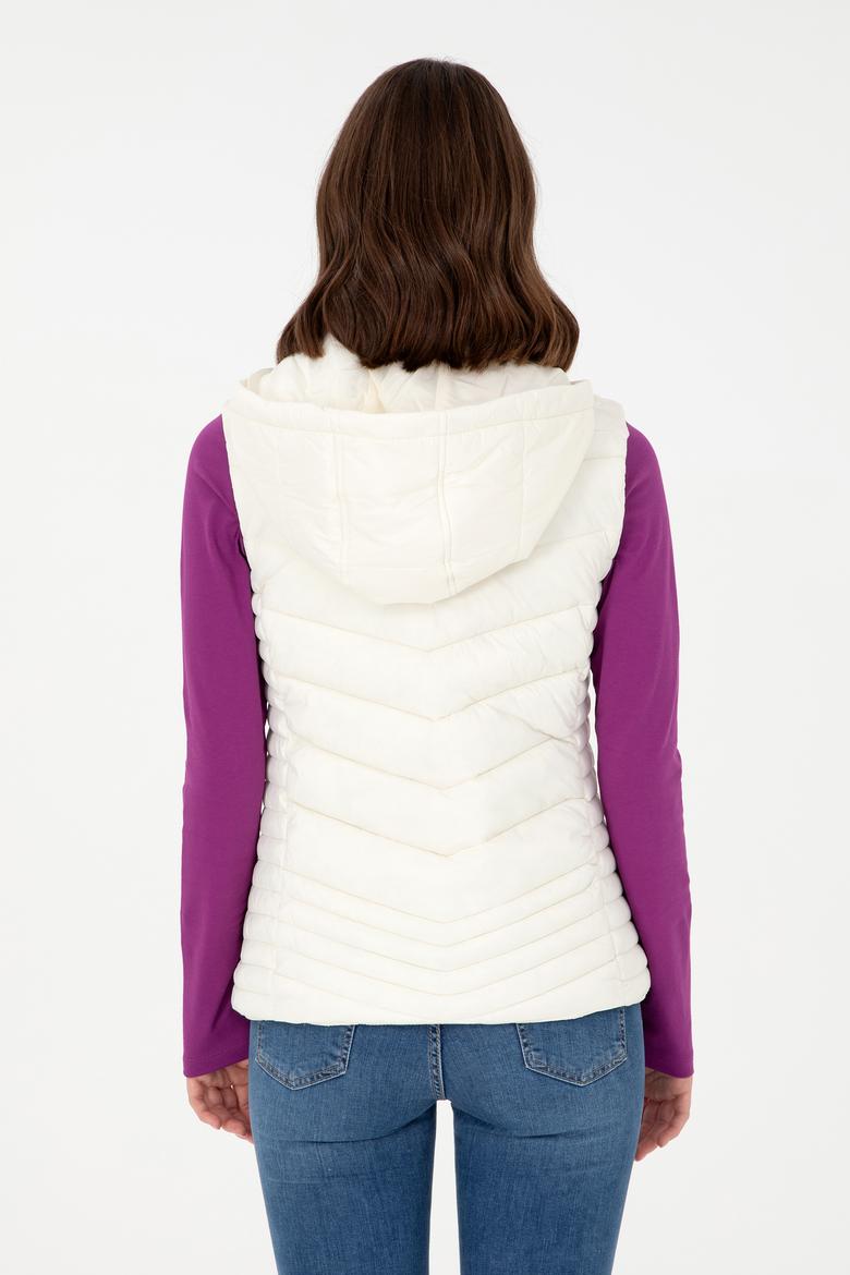 Kadın Krem Yelek - 50289555032