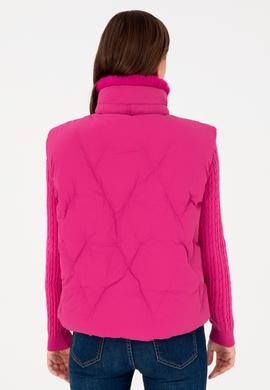 Kadın Fuşya Yelek - 50289586047
