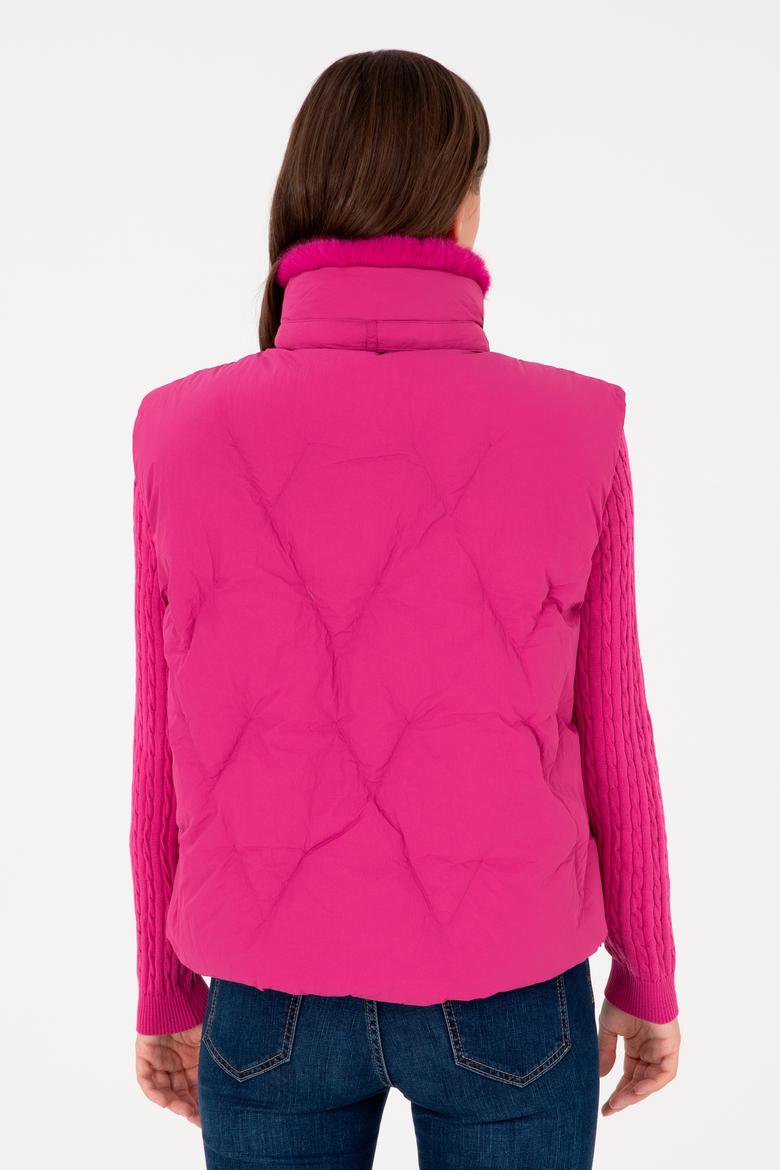 Kadın Fuşya Yelek - 50289586047