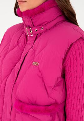 Kadın Fuşya Yelek - 50289586047