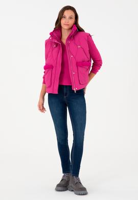 Kadın Fuşya Yelek - 50289586047