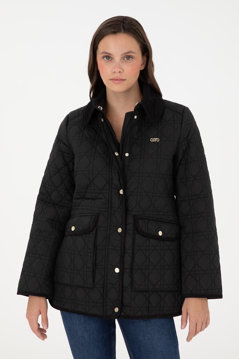 Kadın Siyah Mont - 50289559033